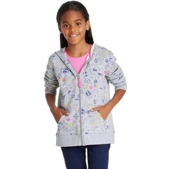 Mixed Graphic Hoodie/Sweater - Picture 3 of 3